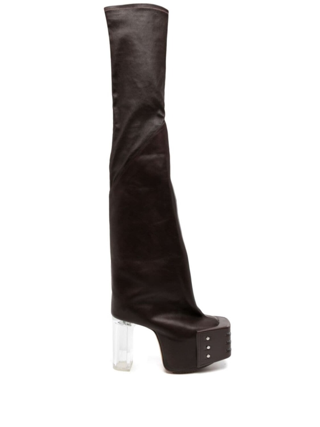 

Rick Owens ботинки на каблуке, коричневый