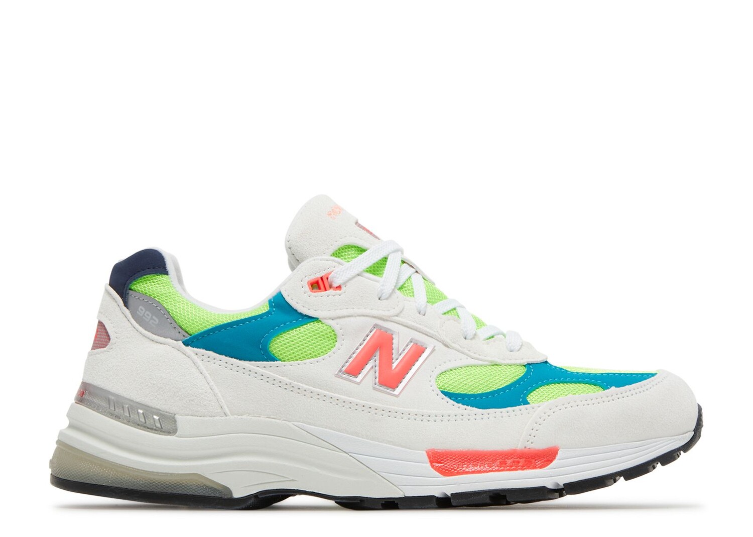 

Кроссовки New Balance 992 Made In Usa 'White Neon', белый