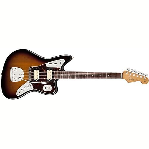 

Электрогитара Fender Artist Series Kurt Cobain Jaguar Electric Guitar, Rosewood Fingerboard, 3-Color Sunburst