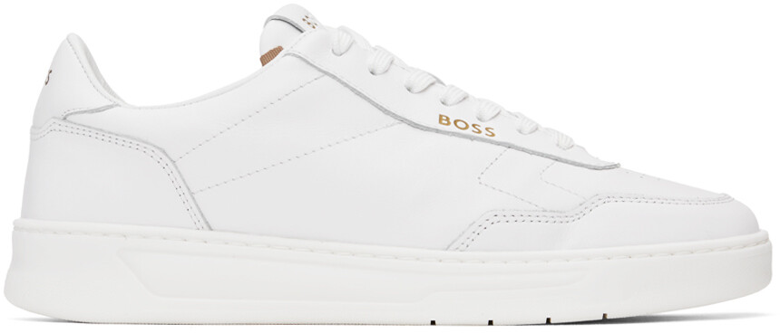 

Белые кроссовки BOSS Baltimore