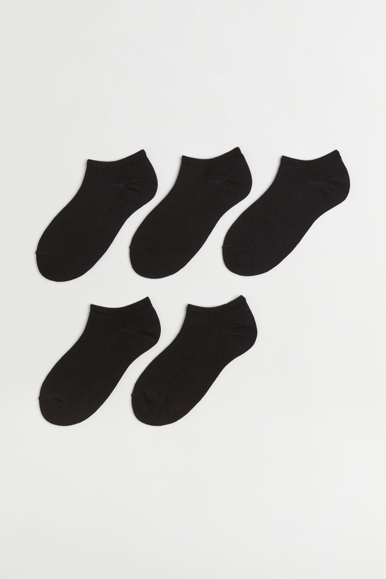 5 пар коротких носков H&M