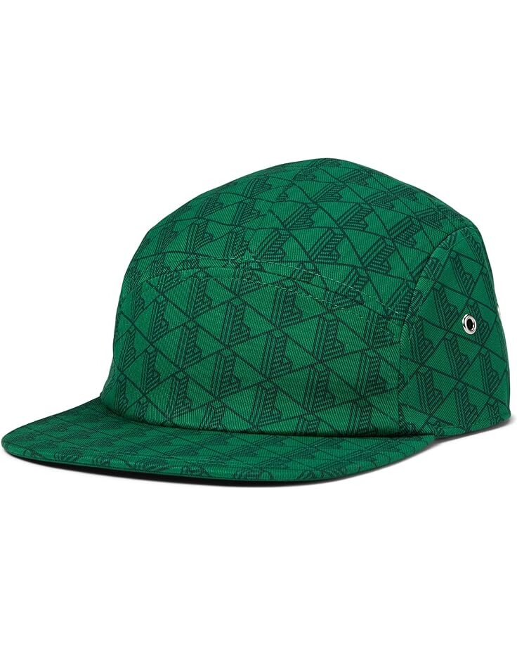 

Кепка Lacoste All Over Monogram, цвет Roquette/Sinople