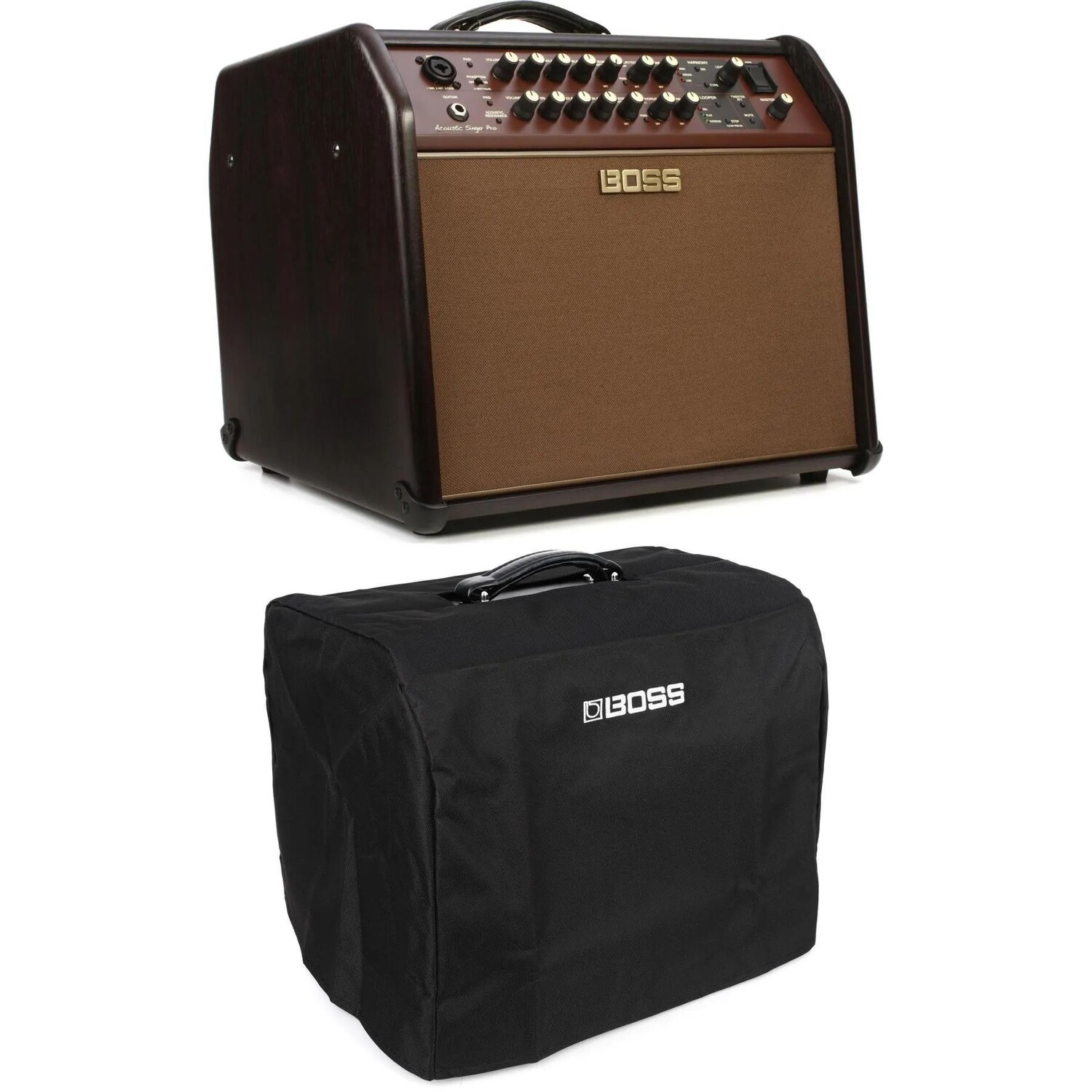 

Новый акустический комбоусилитель Boss Acoustic Singer Pro мощностью 120 Вт с двухканальным усилением и чехлом