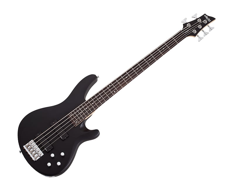 Басс гитара Schecter C-5 Deluxe Bass Guitar - Satin Black
