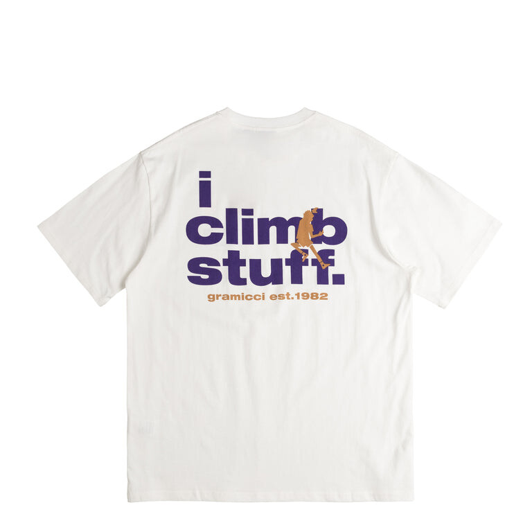 

Футболка I Climb Stuff Tee Gramicci, белый