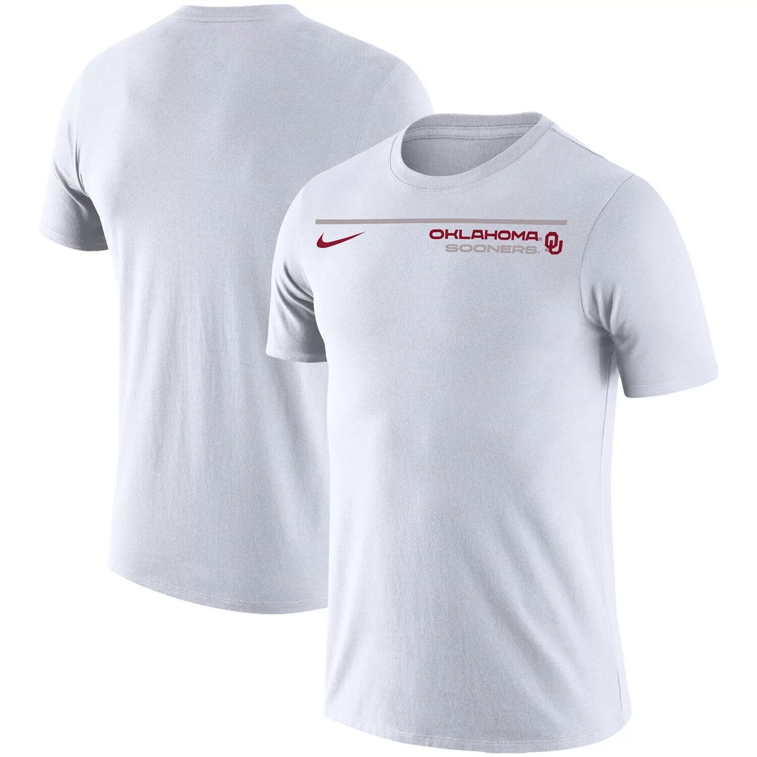 

Мужская белая футболка Nike Oklahoma Earlys Icon Word
