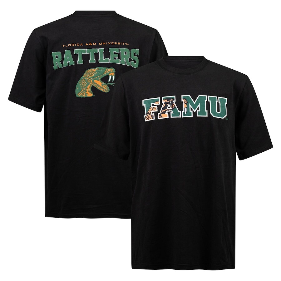 

Футболка с коротким рукавом FISLL Florida A And M Rattlers, черный