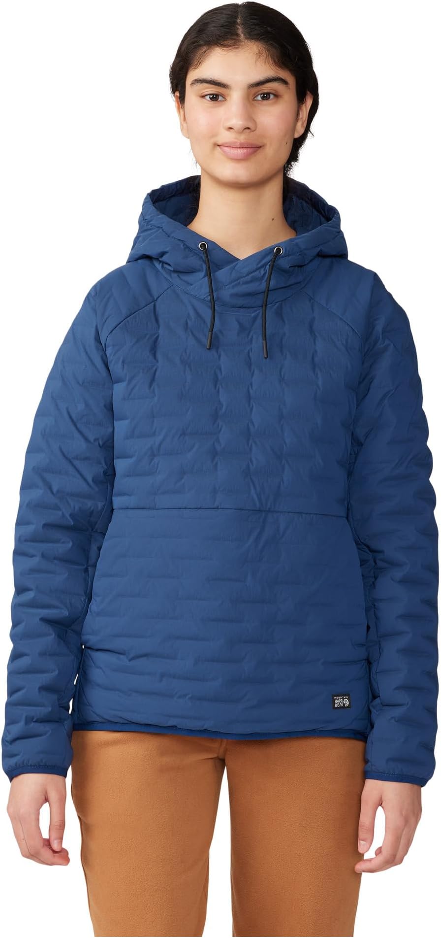 Легкий пуловер с капюшоном Stretchdown Mountain Hardwear, цвет Outer Dark