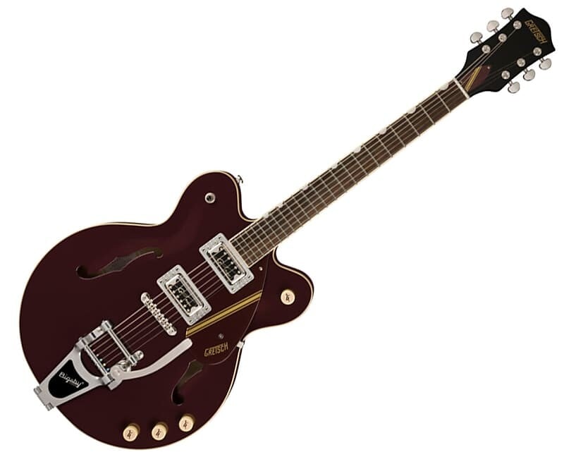 

Электрогитара Gretsch G2604T Ltd Ed Streamliner Rally II w/Bigsby - 2-Tone Oxblood/Walnut