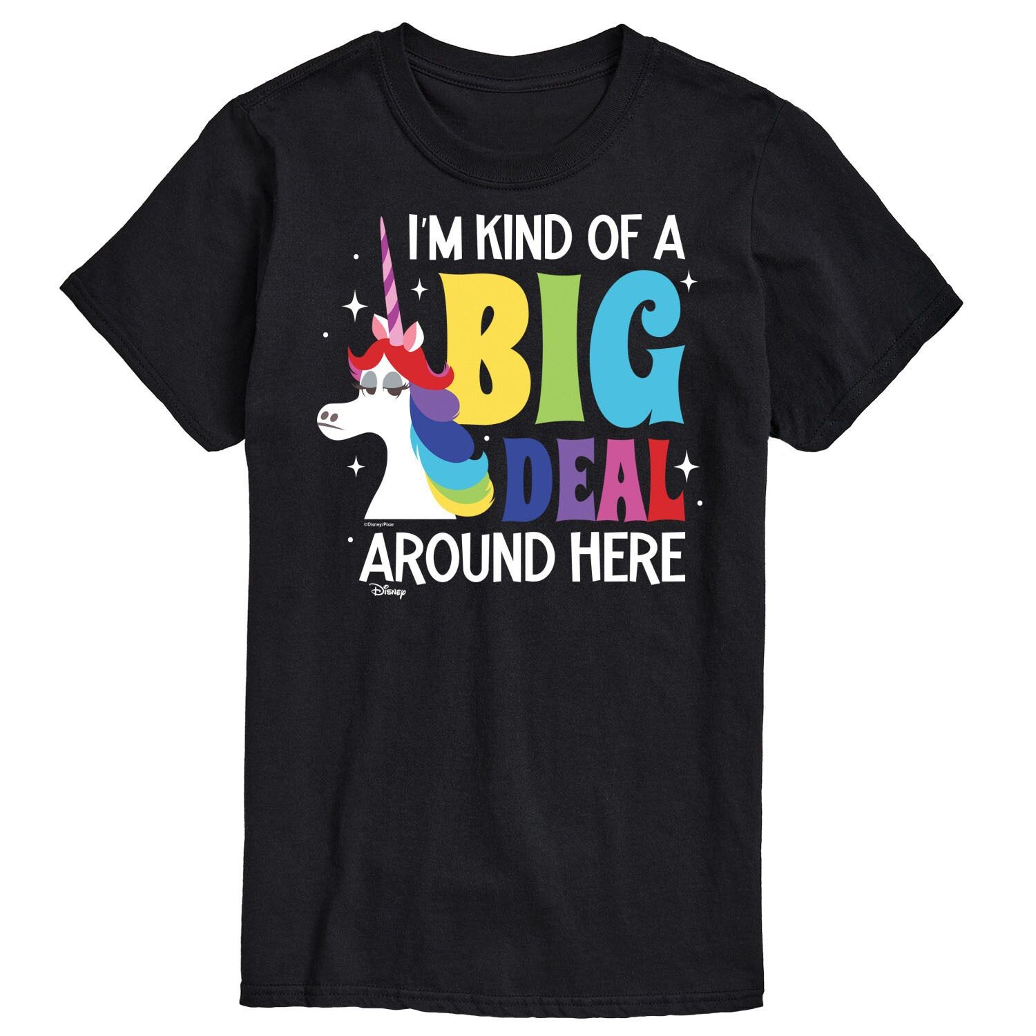 

Футболка Big & Tall Disney/Pixar Inside Out Big Deal License, черный