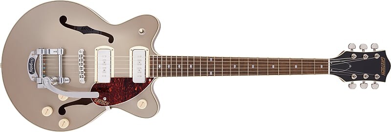 

Электрогитара Gretsch G2655T-P90 Streamliner CB Jr Double-Cut P90 with Bigsby, Sahara Metallic