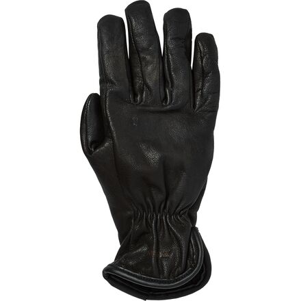 Оригинальные перчатки из козьей кожи на шерстяной подкладке мужские Filson, черный