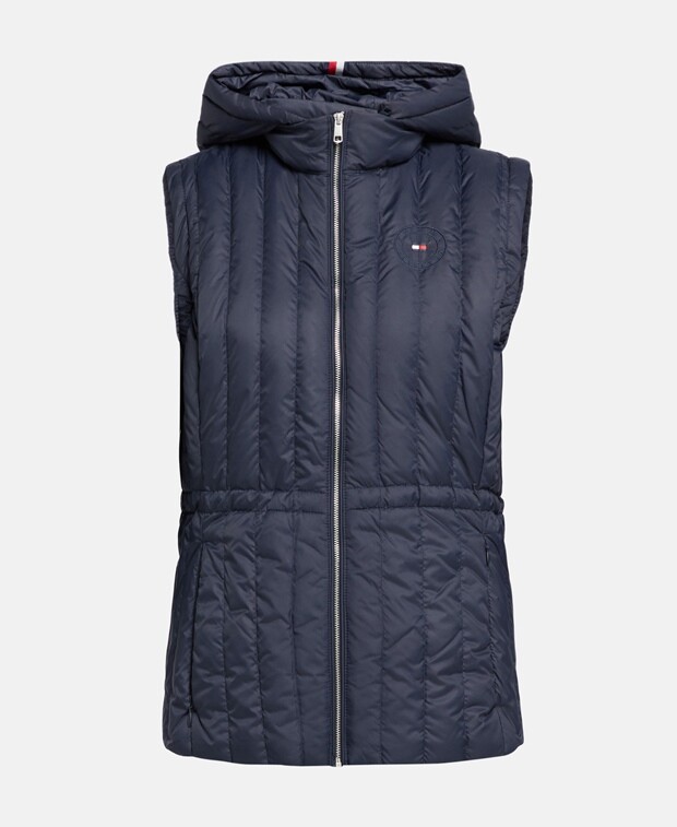 

Мягкий пуховый жилет Tommy Hilfiger, темно-синий