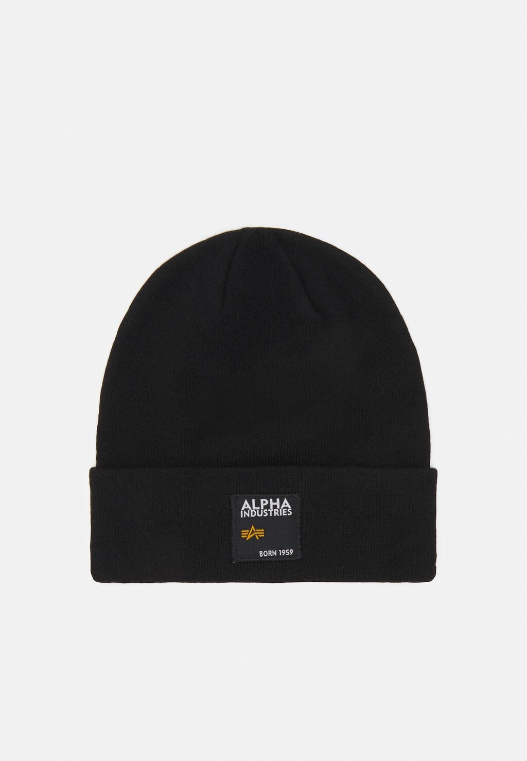 

Шапка LABEL BEANIE UNISEX Alpha Industries, черный