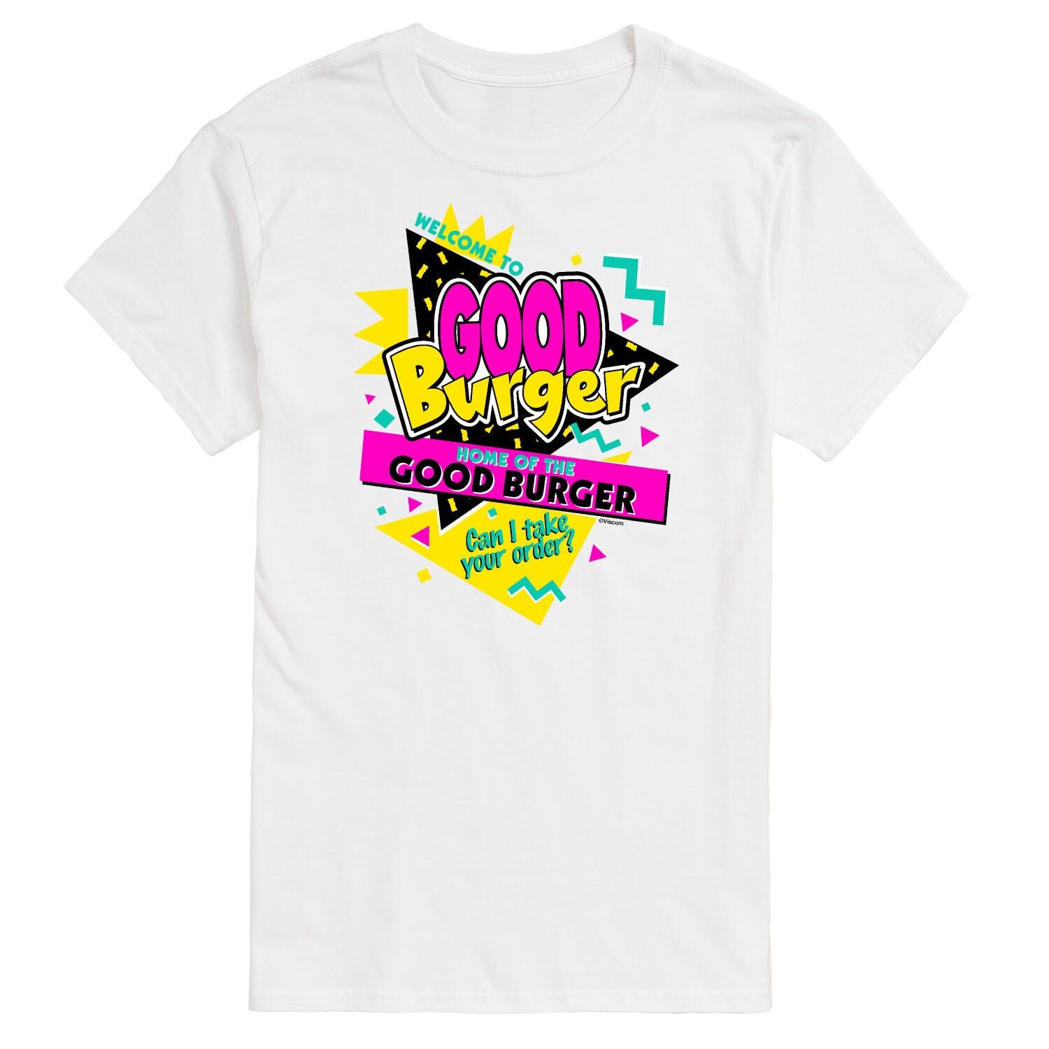 

Футболка Big & Tall Good Burger Welcome с графическим рисунком License, белый