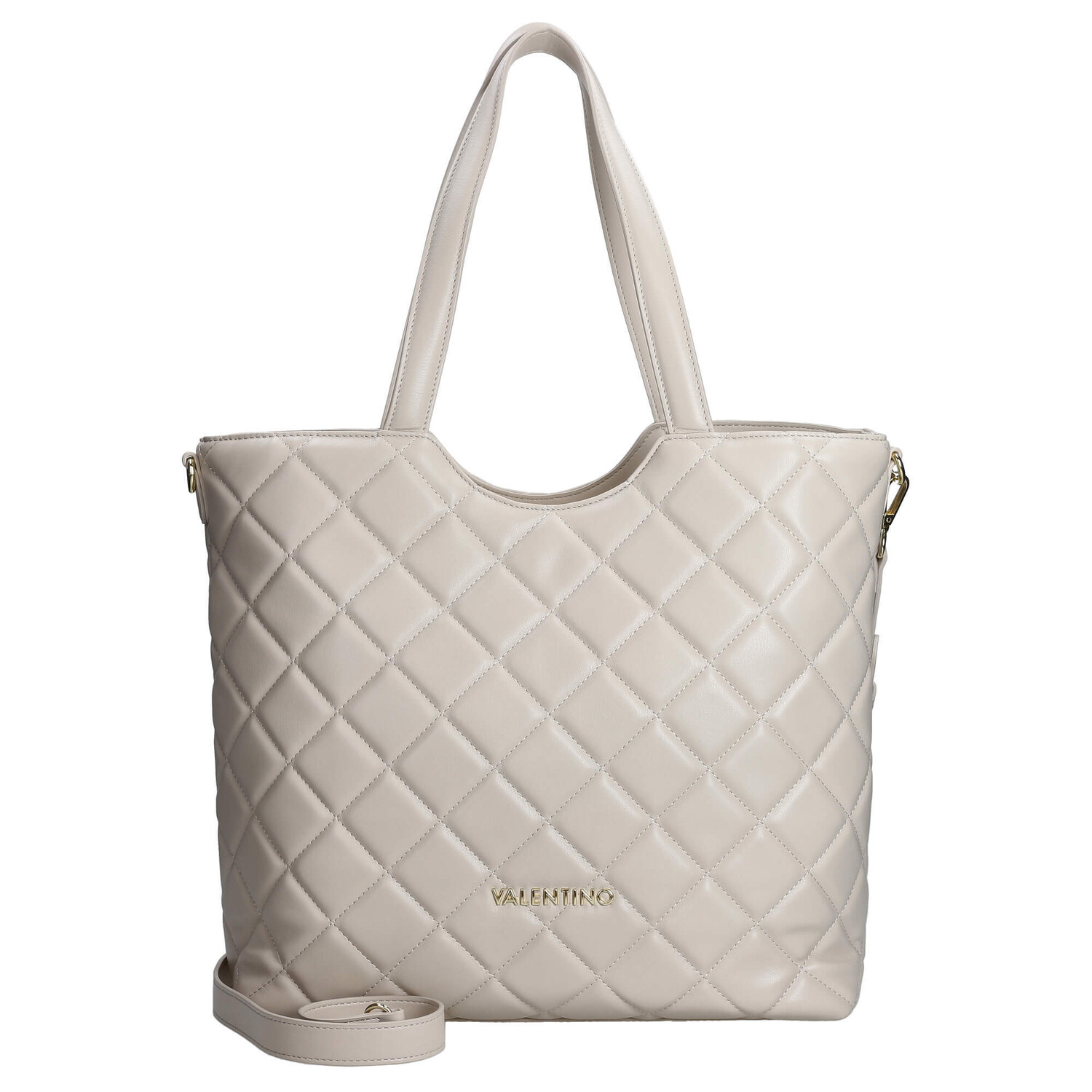 

Сумка шоппер Valentino Bags Ocarina 33.5см, экрю
