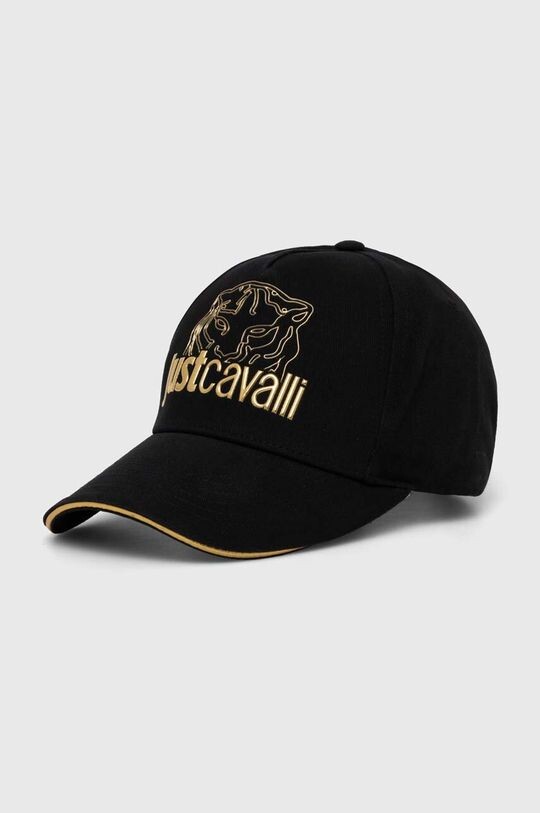 

Хлопковая бейсболка Just Cavalli, черный