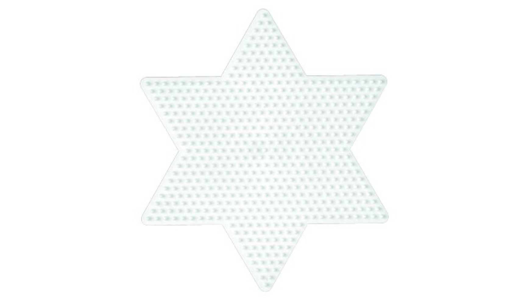 Гладильные бусы миди5+ игольная пластина большая звезда Hama Perlen
