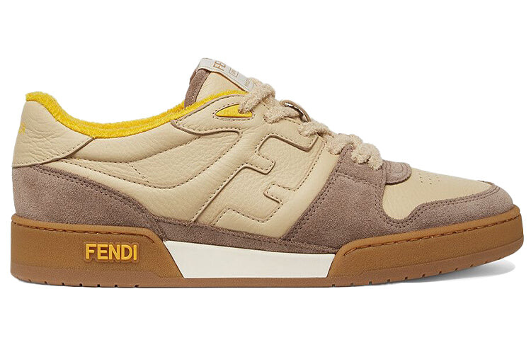 

Кроссовки FENDI Match Skate, бежевый
