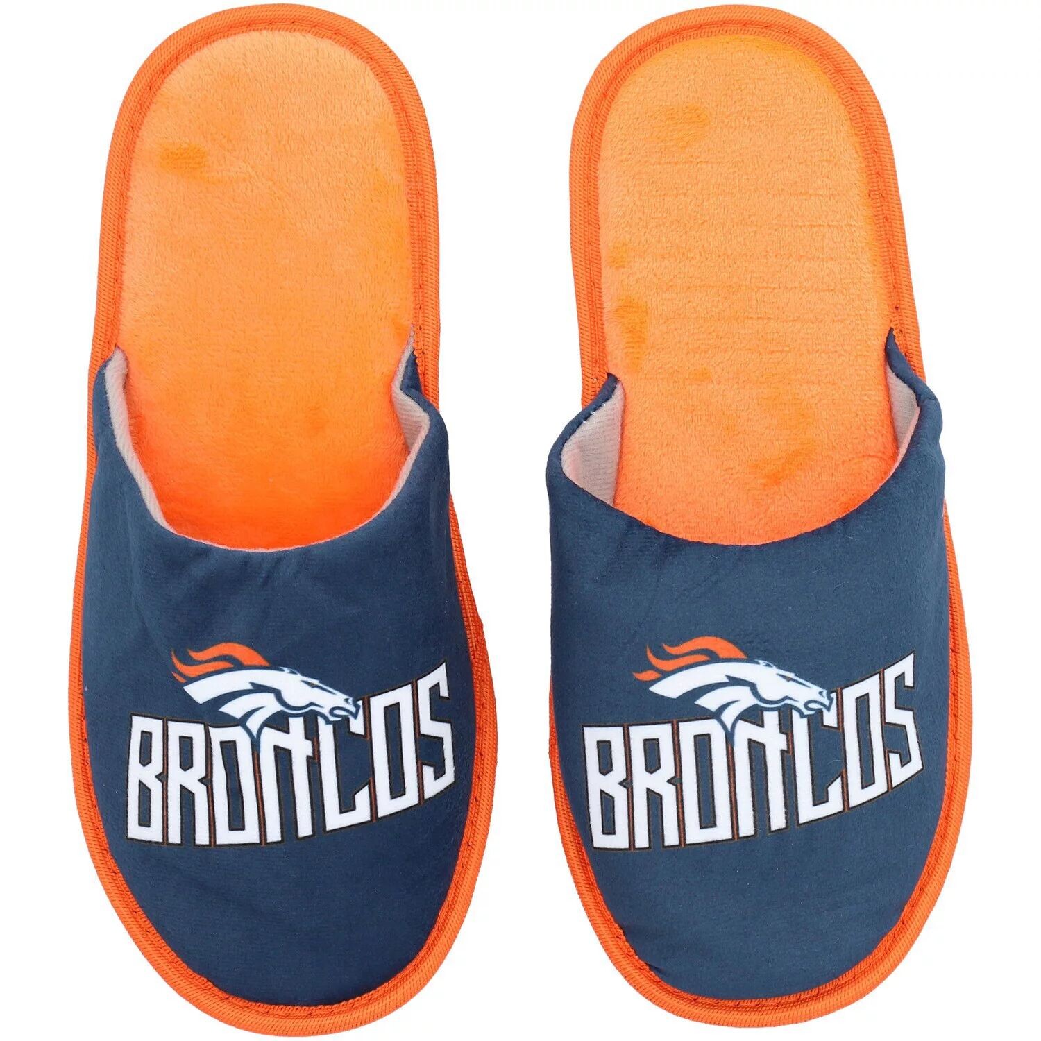 

Мужские шлепанцы FOCO Denver Broncos Scuff