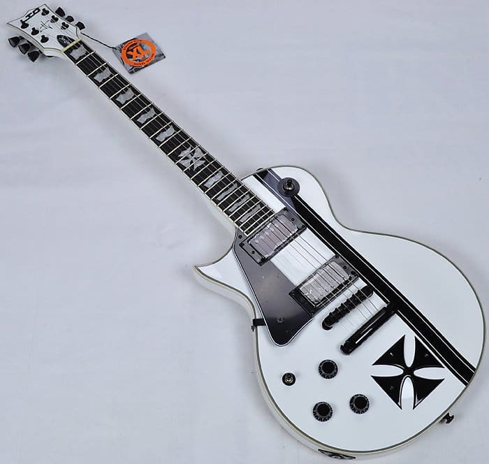 Электрогитара ESP LTD Iron Cross James Hetfield Left Hand Guitar Snow White