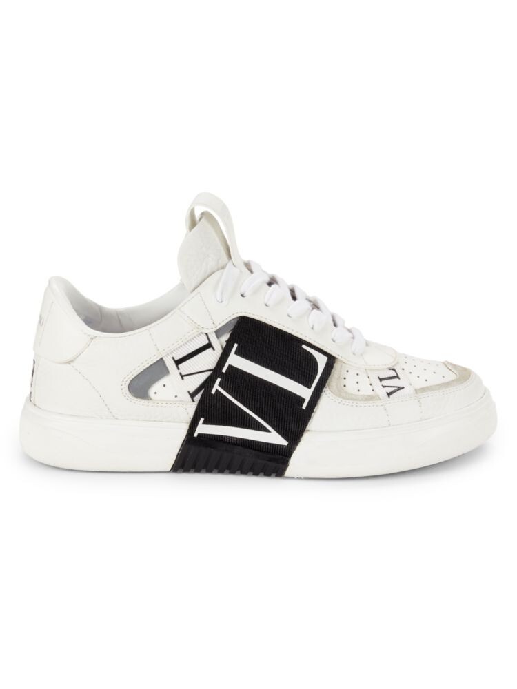 

Кожаные кроссовки с логотипом Valentino Garavani, цвет Bianco Black