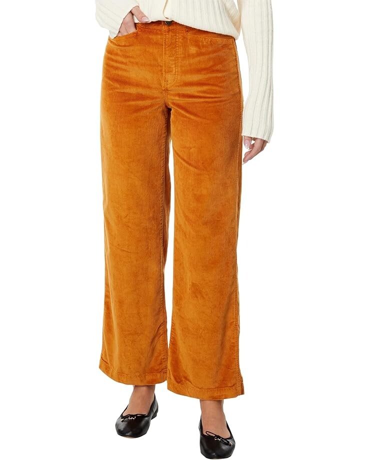 

Брюки Madewell Emmett 2.0 Wide-Leg in Corduroy, цвет Fresh Cider
