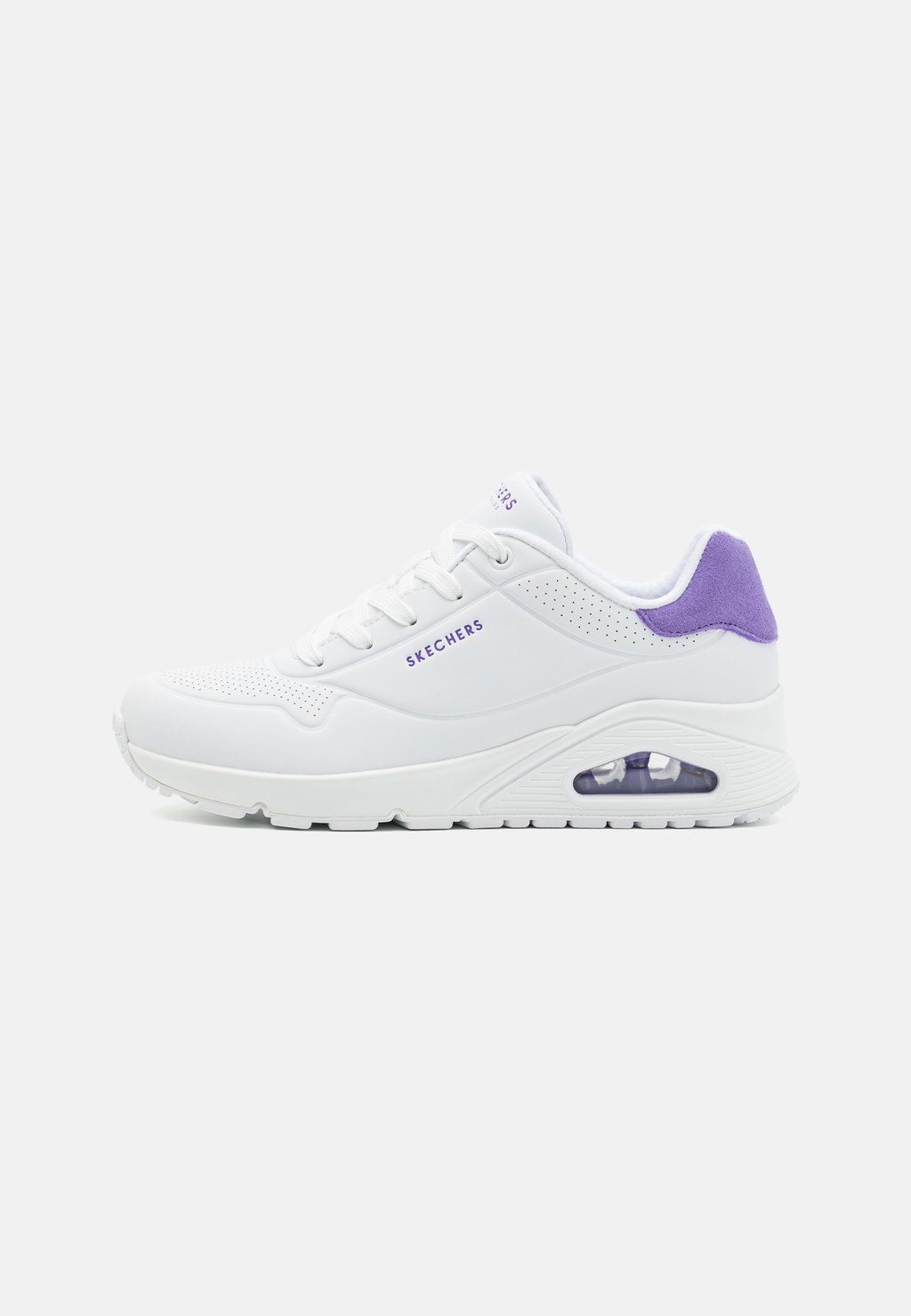 Низкие кроссовки Uno Skechers Sport, цвет white/purple кроссовки низкие uno skechers sport цвет white coral