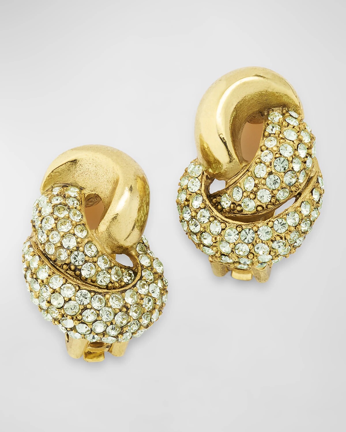 

Серьги Love Knot 2.0 Oscar de la Renta, цвет Crystal