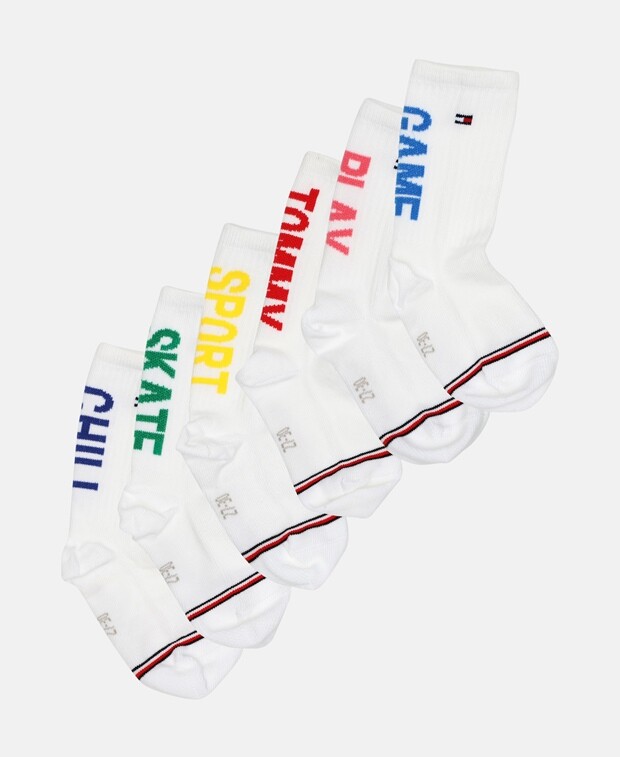 

Носки, упаковка 9 шт. Tommy Hilfiger, белый
