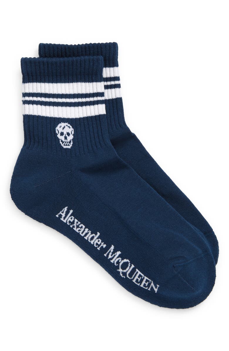 

Полосатые носки с черепами ALEXANDER MCQUEEN