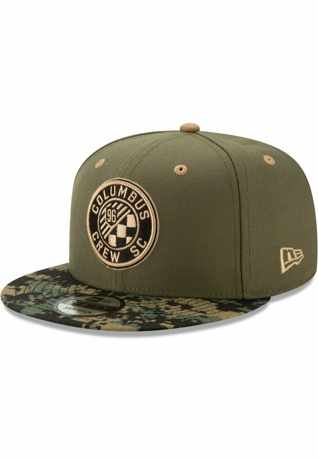 

Бейсболка MLS COLUMBUS CREW DIGI New Era, цвет olive