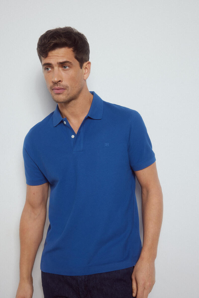 

Базовое поло Pedro del Hierro, синий