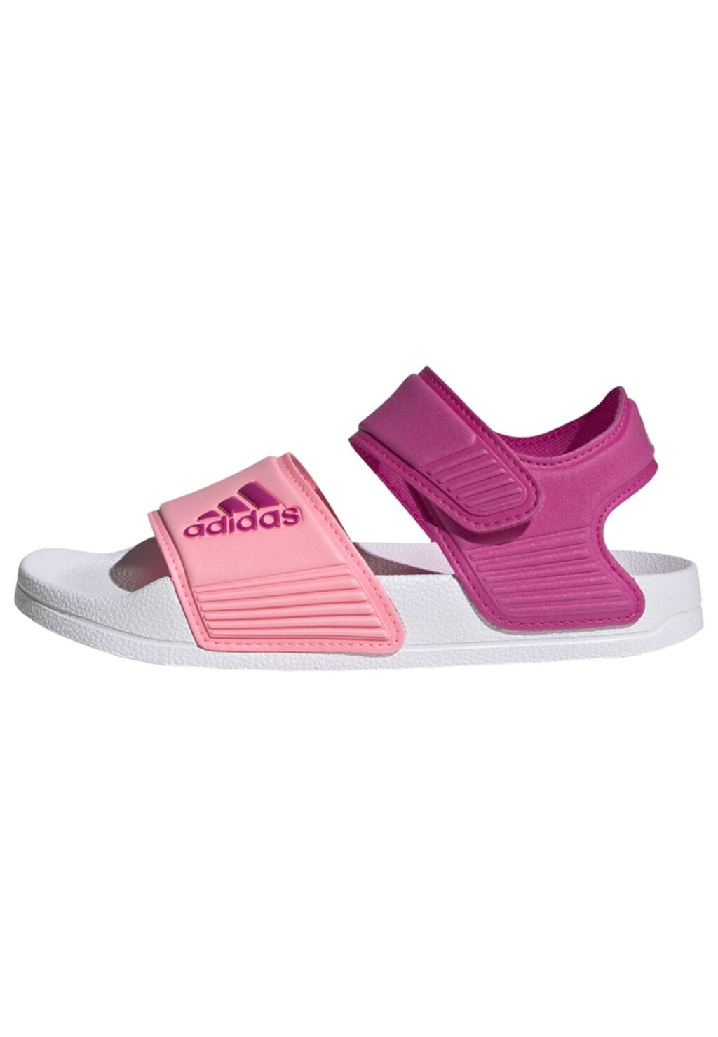 

Трекинговые сандалии Adilette Adidas, цвет lucid fuchsia beam pink pulse mint
