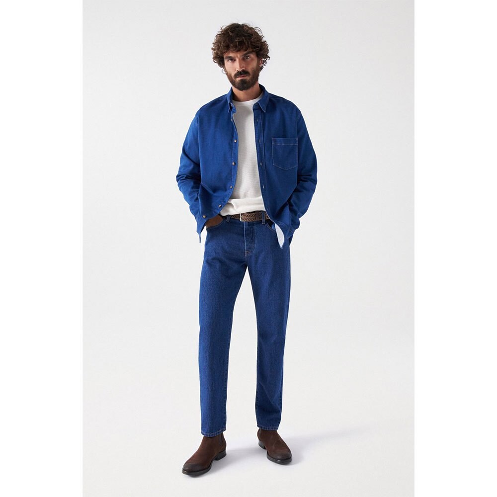 

Рубашка с длинным рукавом Salsa Jeans S-Activ Medium, синий