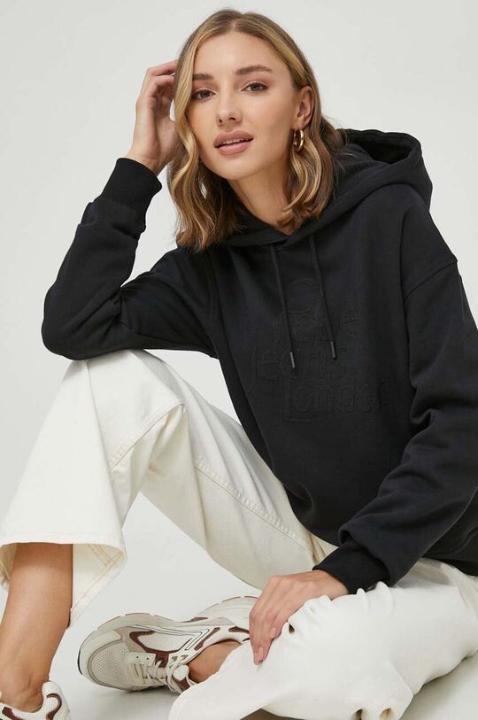 

Хлопковая толстовка HARRIET Pepe Jeans, черный