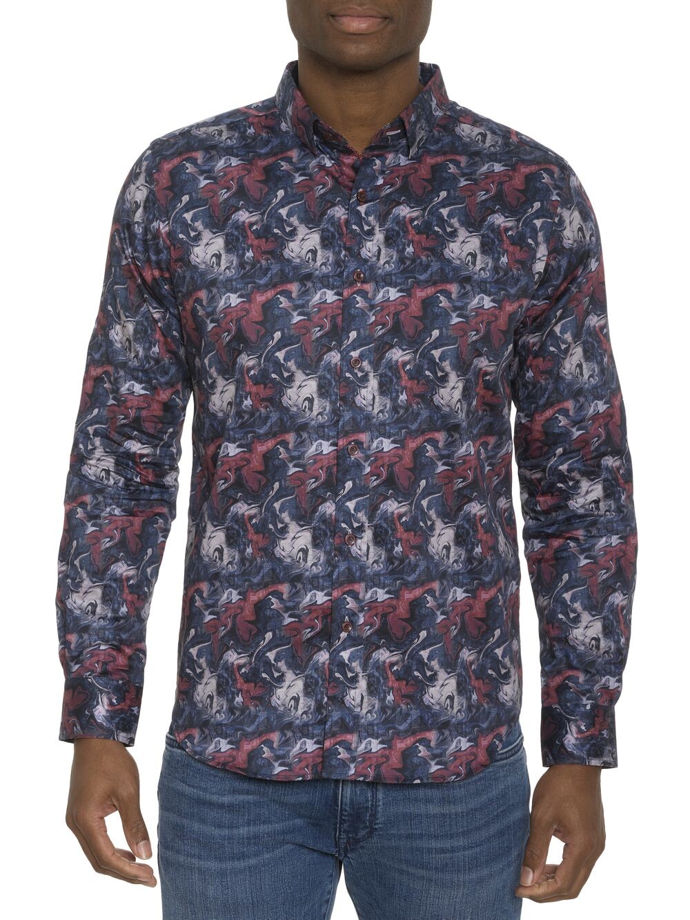 

Рубашка Casella Swirling Smokeshow Robert Graham, разноцветный