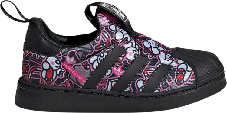 

Кроссовки James Jarvis x Originals Superstar 360 I 'Abstract Trefoil', черный