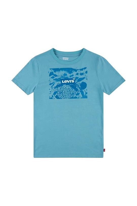 

Хлопковая футболка для детей Levi's, синий