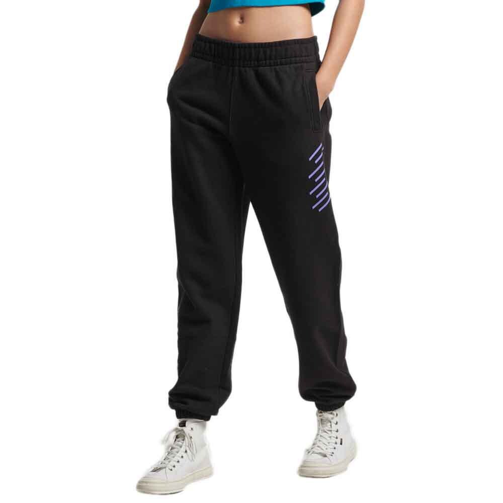 

Джоггеры Superdry Code Core Sport, черный