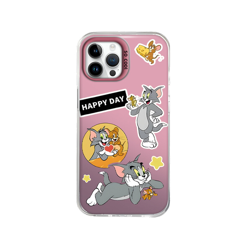 

Чехол для телефона Taowantong Tao Wantong, IMD-Pink - Cat & Mouse