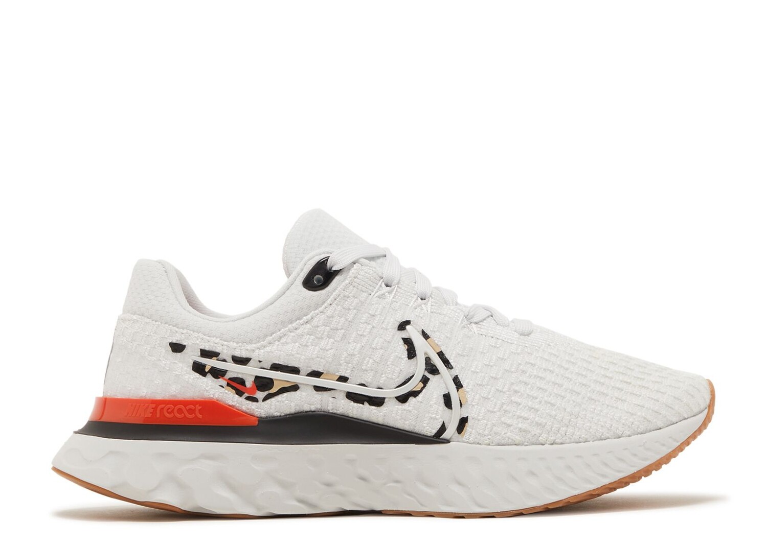 

Кроссовки Nike Wmns React Infinity Run Flyknit 3 'Leopard', белый