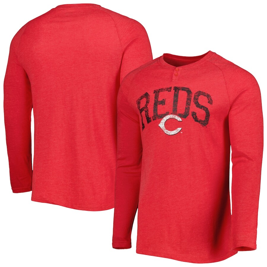 

Футболка с длинным рукавом Concepts Sport Cincinnati Reds, красный