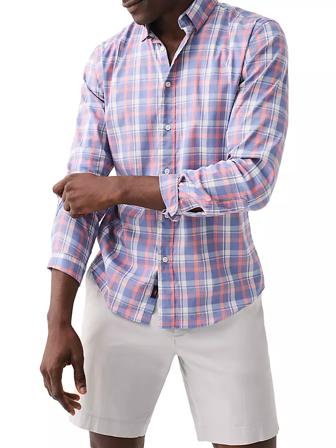

Рубашка «Движение» Faherty Brand, цвет pacific rose plaid