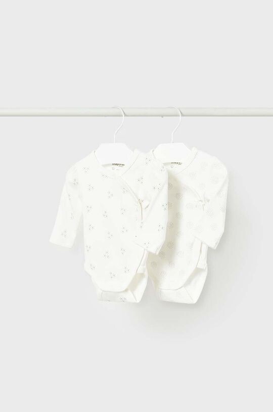 

Хлопковое боди для новорожденных Mayoral, 2 шт. Mayoral Newborn, бежевый