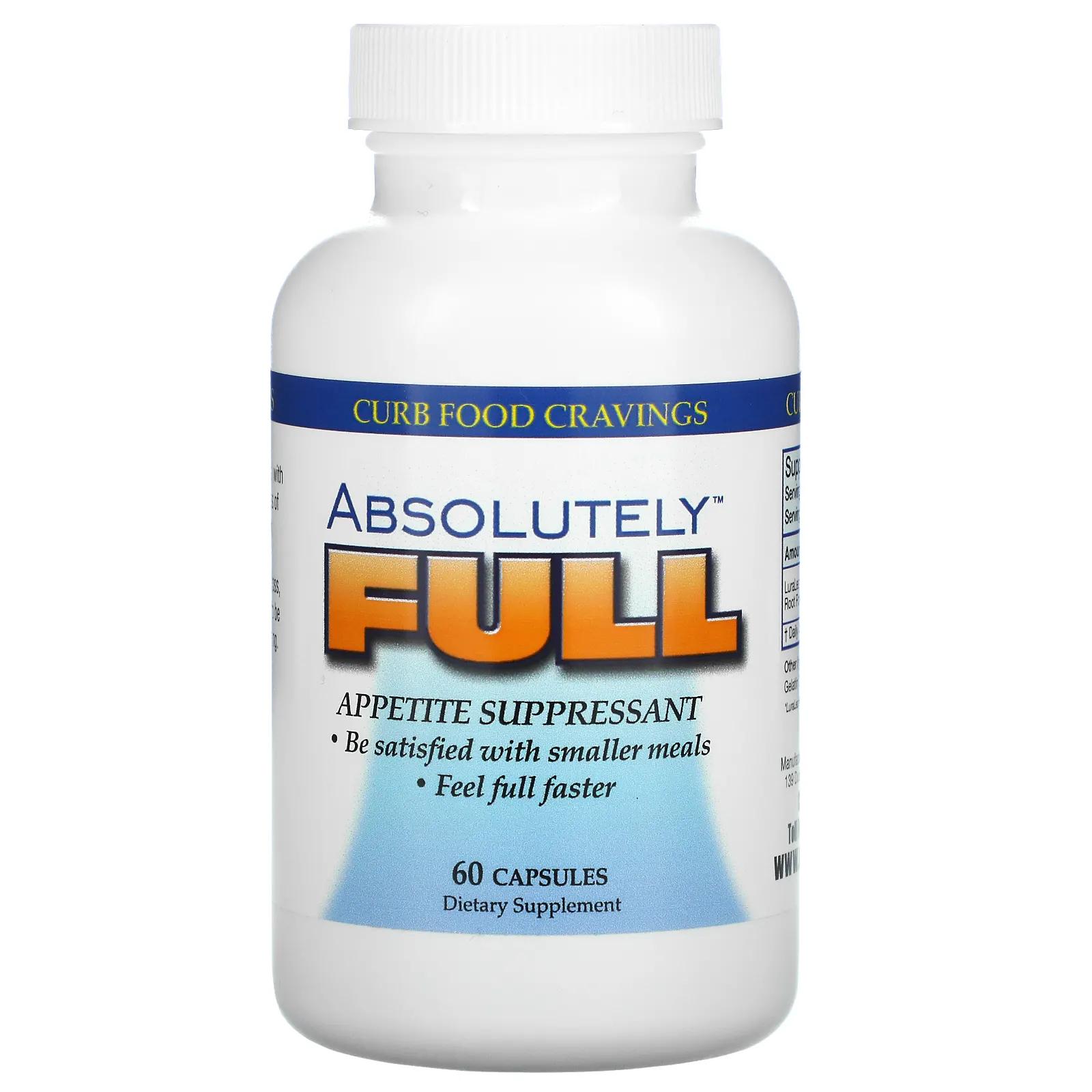 Absolute Nutrition Absolutely Full Appetite Suppressant 60 Capsules