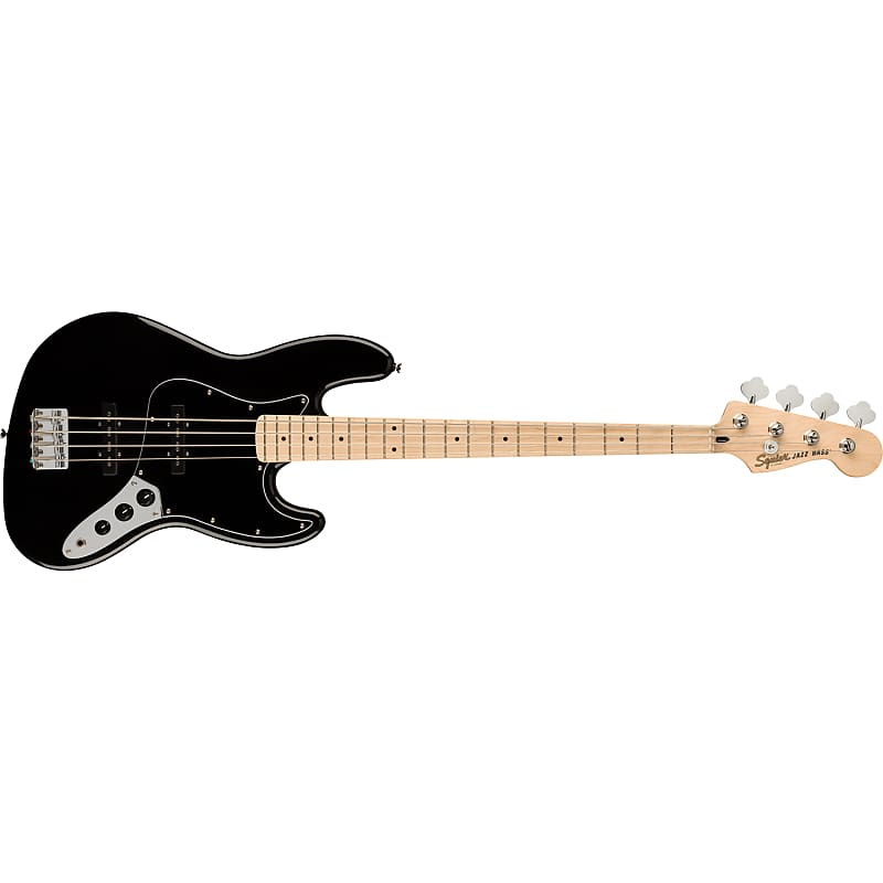 Басс гитара Fender Squier Affinity Series Jazz Bass, Maple Fingerboard, Black