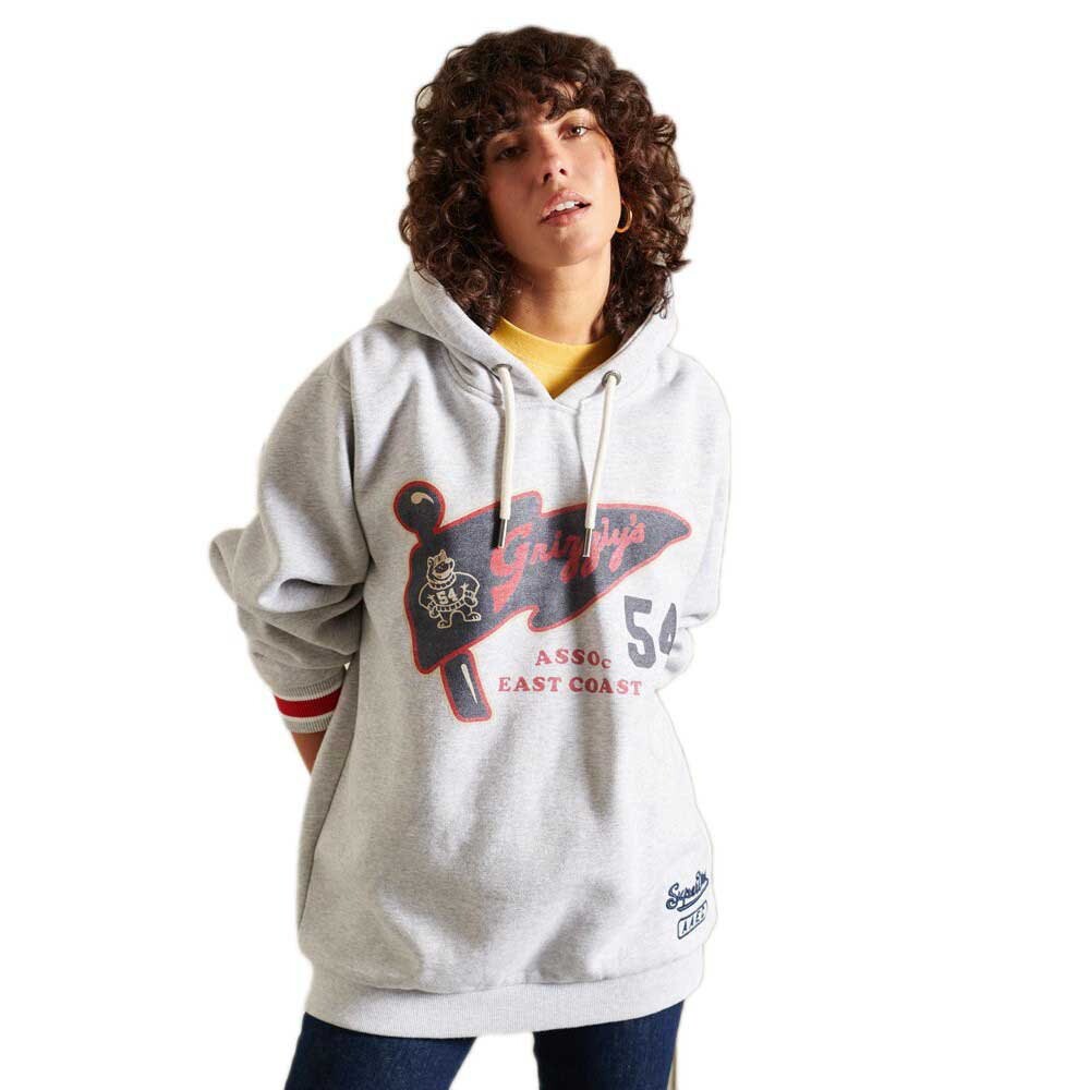 

Худи Superdry Collegiate, серый