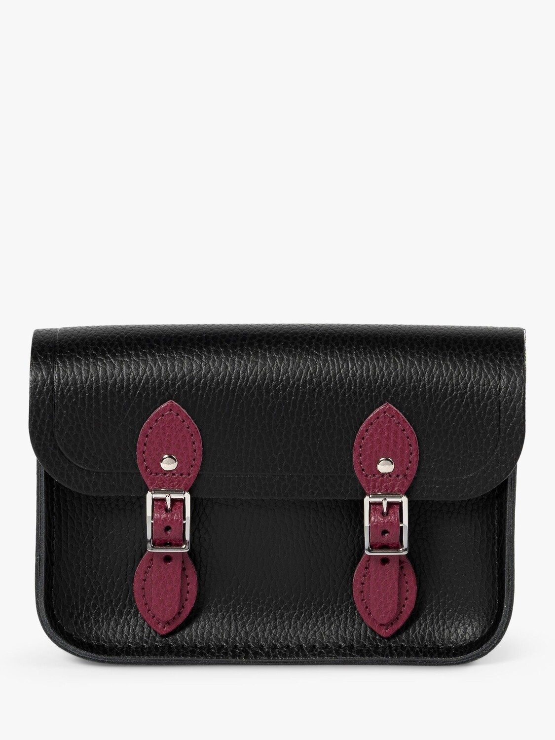 

Кожаная сумка через плечо Cambridge Satchel The Little One The Cambridge Satchel Company, черный красный