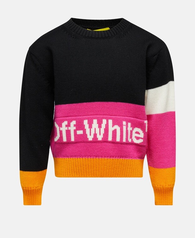 

Шерстяной джемпер Off-White, черный